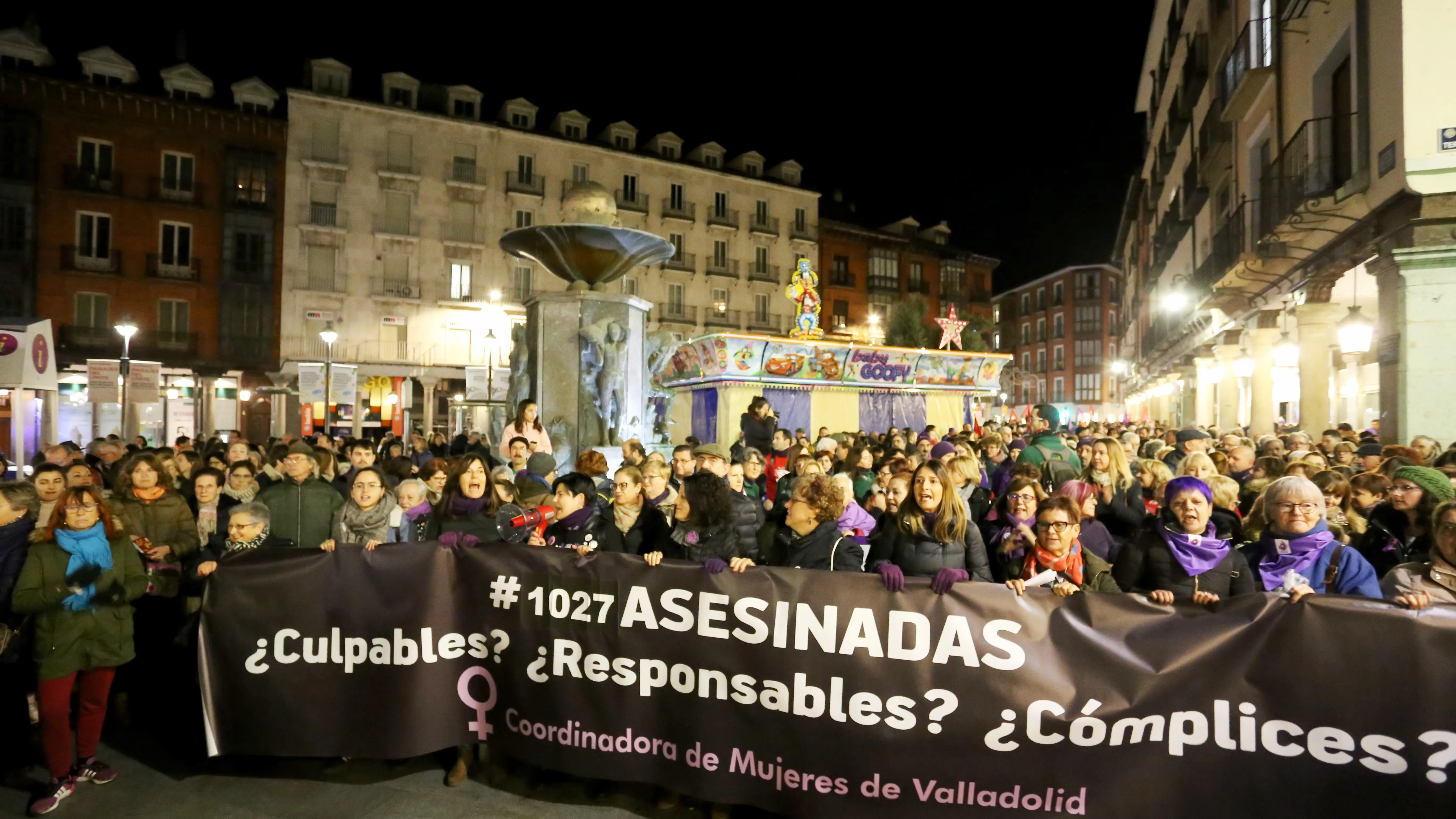 Manifestaci&oacute;n en el D&iacute;a Internacional de la eliminaci&oacute;n de la Violencia contra la Mujer 
