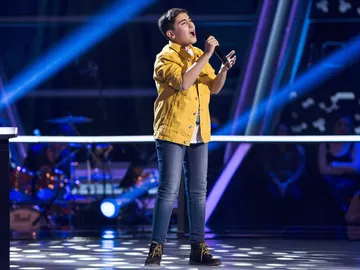 Marcos Díaz canta ‘Stone cold’ en los Asaltos de ‘La Voz Kids’ Marcos Díaz canta ‘Stone cold’ en los Asaltos de ‘La Voz Kids’