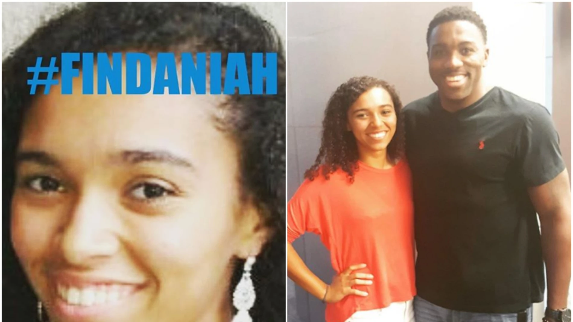 Walt Harris junto con su hijastra Aniah Walt Harris junto con su hijastra Aniah