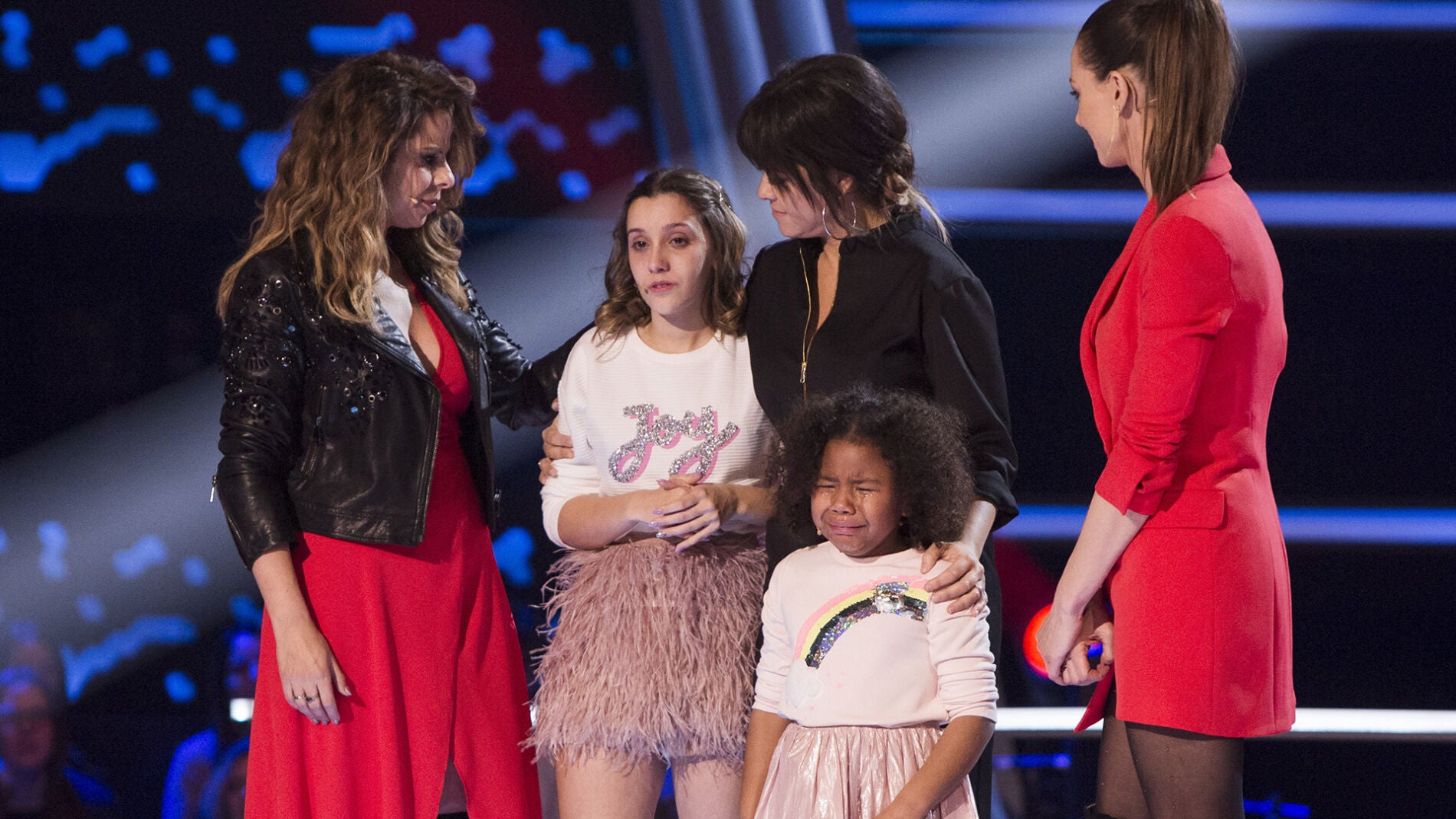Las lágrimas desgarradoras de Yolaini Viñas y Laura Valle tras no pasar a la Semifinal de ‘La Voz Kids’