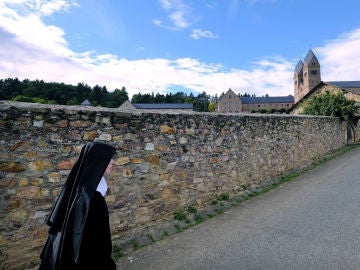 Una monja en una imagen de archivo