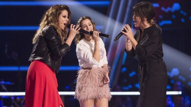 Pastora Soler, Vanesa Martín y Laura Valle cantan ‘Perdóname’ en los Asaltos de ‘La Voz Kids’