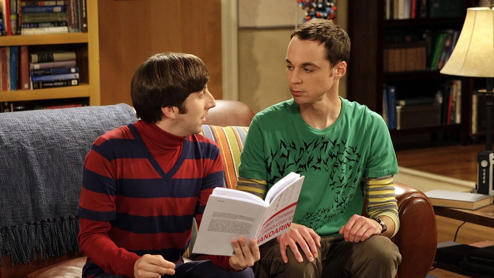 Jim Parsons y Simon Helberg en 'The Big Bang Theory' como Sheldon Cooper y Howard Wolowitz Jim Parsons y Simon Helberg en 'The Big Bang Theory' como Sheldon Cooper y Howard Wolowitz