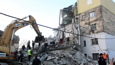 Terremoto en Albania Terremoto en Albania