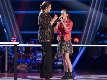 Niña Pastori canta ‘Cai’ con Patricia García en los Asaltos de ‘La Voz Kids’ Niña Pastori canta ‘Cai’ con Patricia García en los Asaltos de ‘La Voz Kids’