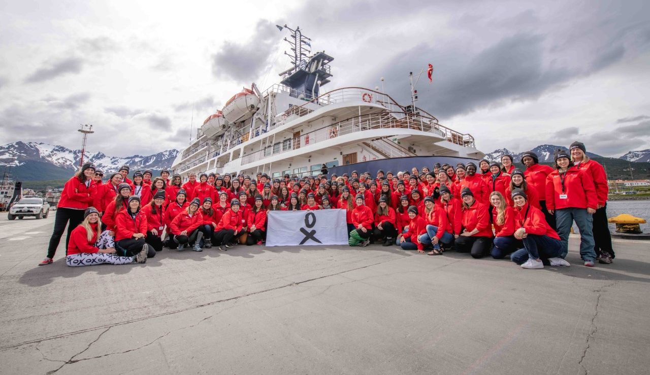 Mujeres rumbo a la Antártida Mujeres rumbo a la Antártida