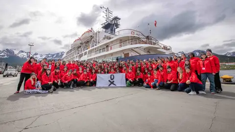 Mujeres rumbo a la Antártida Mujeres rumbo a la Antártida