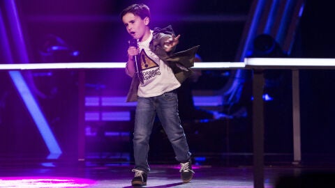 Daniel Garc&iacute;a canta &lsquo;El patio&rsquo; en los Asaltos de &lsquo;La Voz Kids&rsquo;