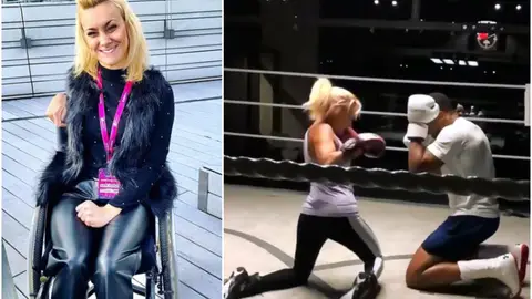 Kate Farley cumple su sueño y pelea contra Anthony Joshua Kate Farley cumple su sueño y pelea contra Anthony Joshua