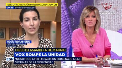 Rocío Monasterio pide la cadena perpetua para todos los maltratadores independientemente del delito