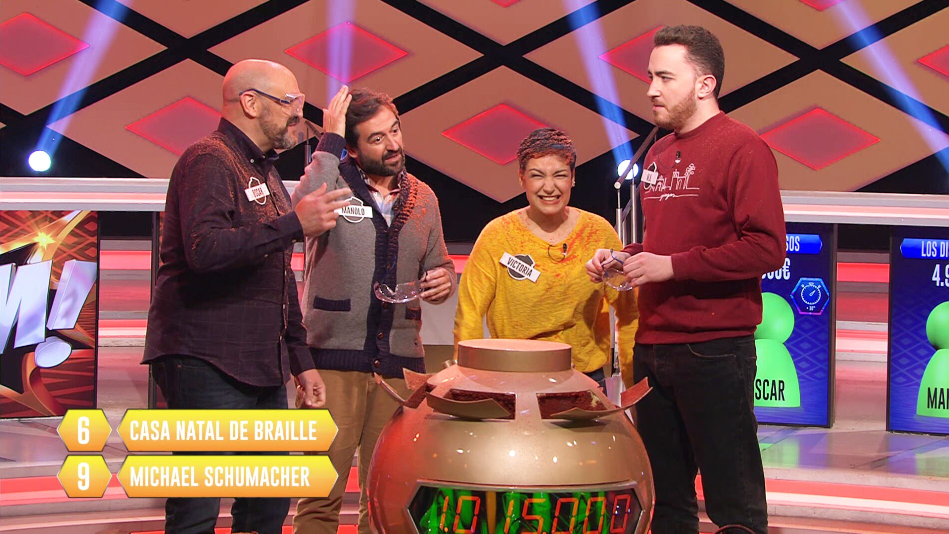 &lsquo;Los dispersos&rsquo; &ldquo;casi&rdquo; consiguen el bote de &lsquo;&iexcl;Boom!&rsquo;: &ldquo;&iexcl;Momento &eacute;pico!&rdquo;