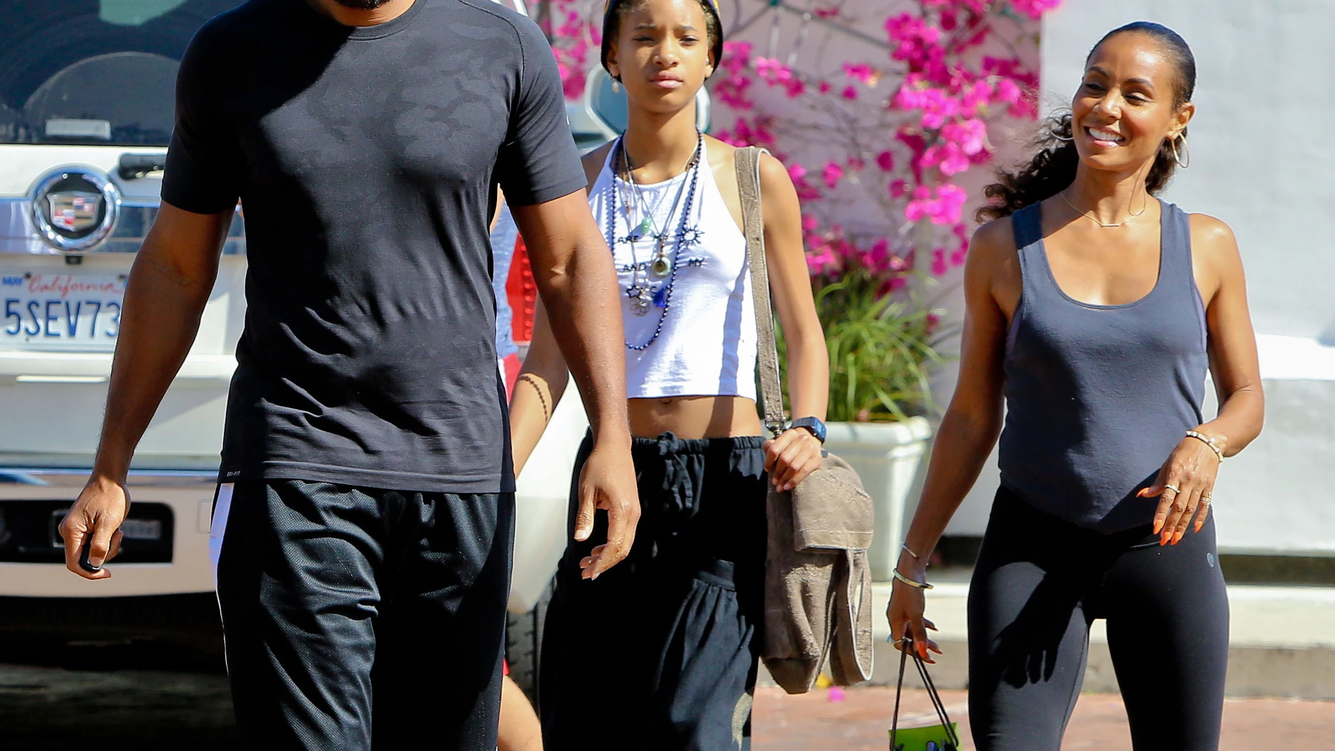 Will Smith junto a su mujer Jada Pinket y su hija Willow Will Smith junto a su mujer Jada Pinket y su hija Willow