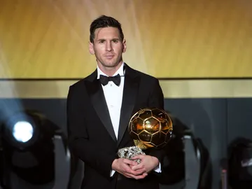 Leo Messi, ganador del Balón de Oro en 2015 Leo Messi, ganador del Balón de Oro en 2015