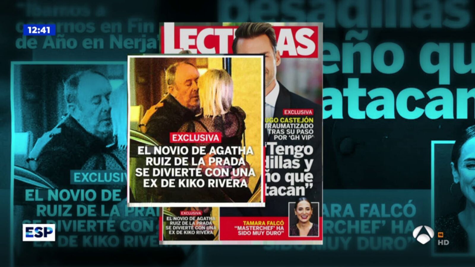 Las comprometidas fotos del novio de Ágatha Ruiz de la Prada con una joven rubia