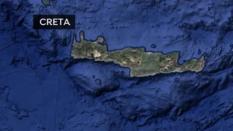 Un terremoto de magnitud 6,8 sacude la isla de Creta Un terremoto de magnitud 6,8 sacude la isla de Creta