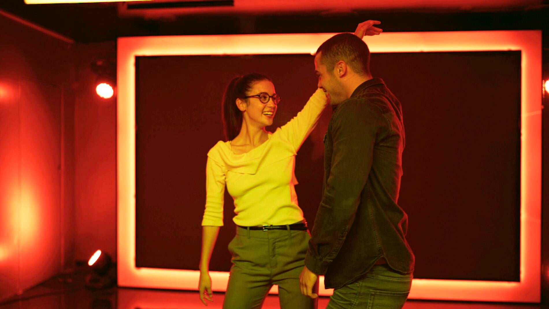 Triana y Hugo disfrutan de un baile c&oacute;mplice