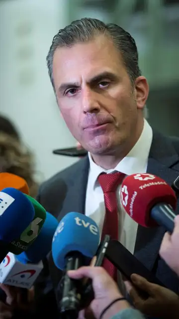 El portavoz de Vox en el Ayuntamiento de Madrid, Javier Ortega Smith El portavoz de Vox en el Ayuntamiento de Madrid, Javier Ortega Smith