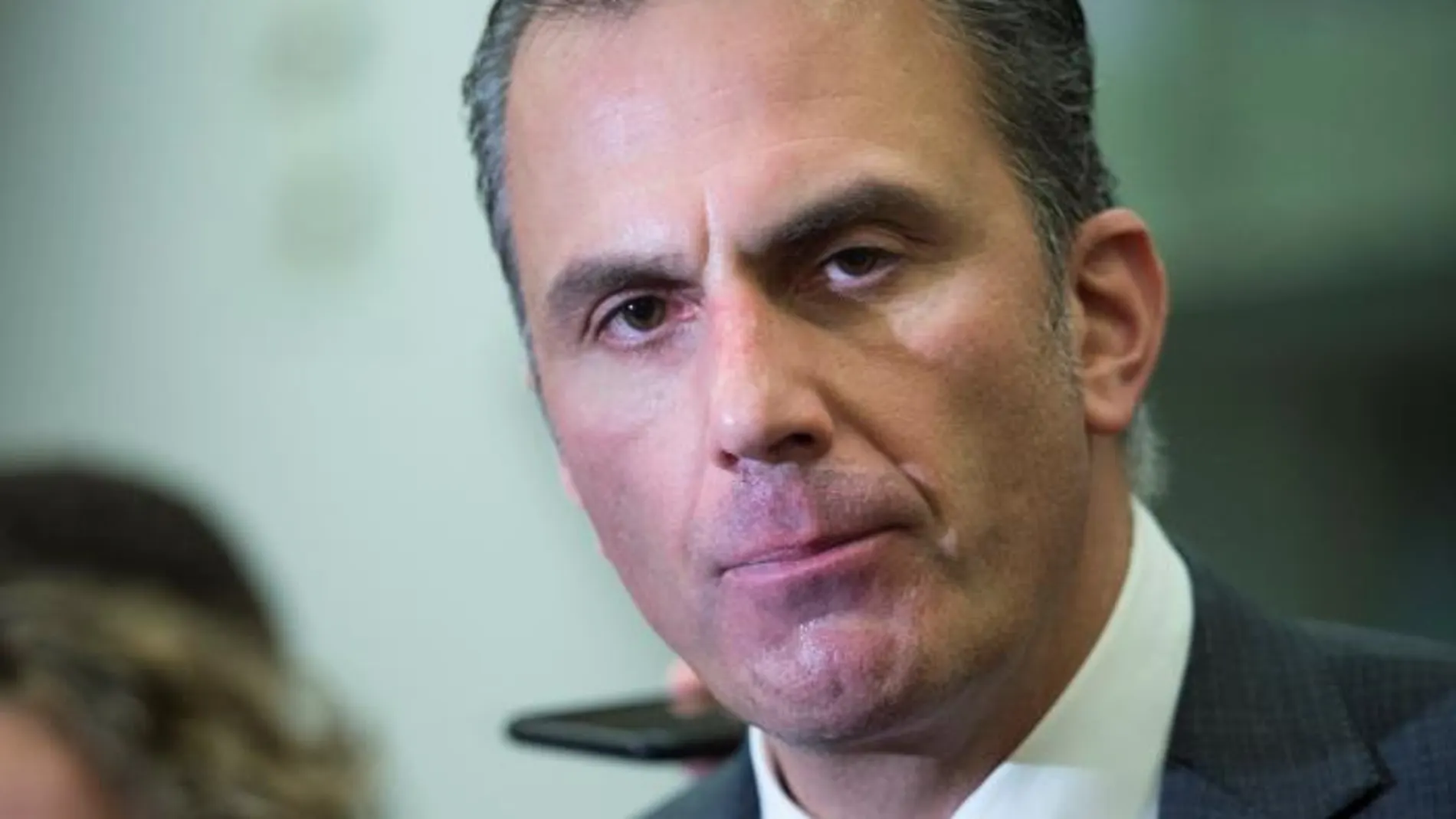 El portavoz de Vox en el Ayuntamiento de Madrid, Javier Ortega Smith El portavoz de Vox en el Ayuntamiento de Madrid, Javier Ortega Smith