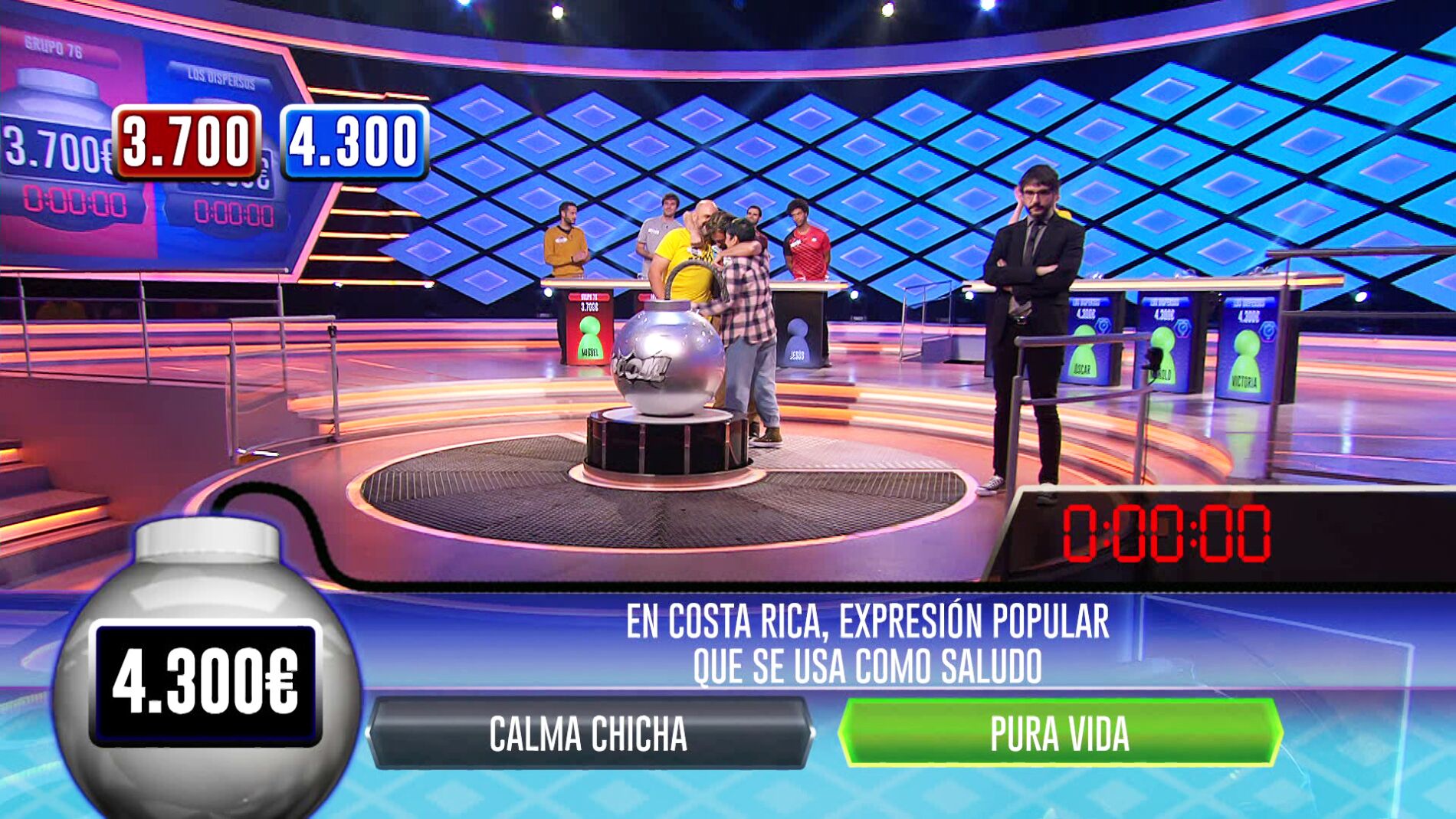 &lsquo;Los dispersos&rsquo; protagonizan una remontada de infarto con mucho suspense en &lsquo;&iexcl;Boom!&rsquo;