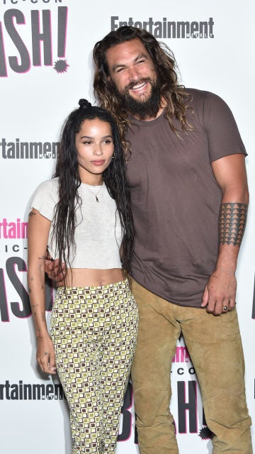 Zoë Kravitz y Jason Momoa