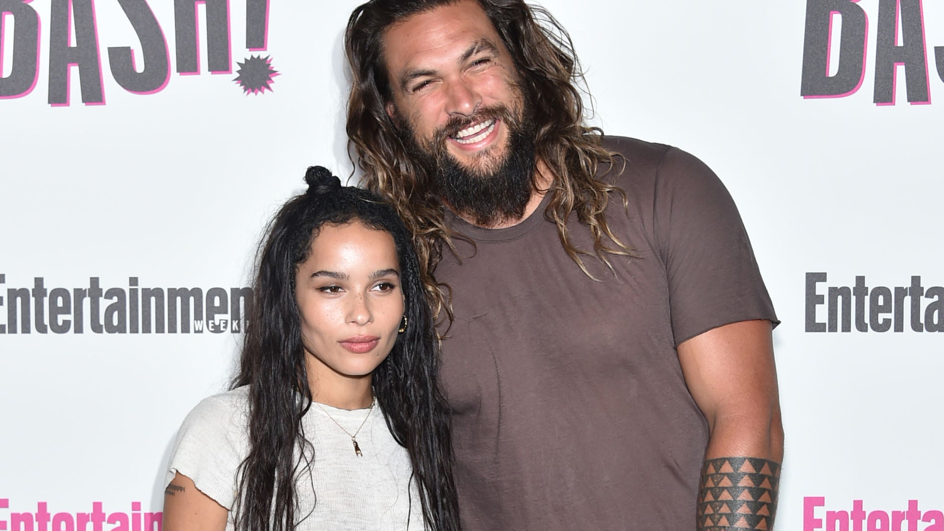Zo&euml; Kravitz y Jason Momoa