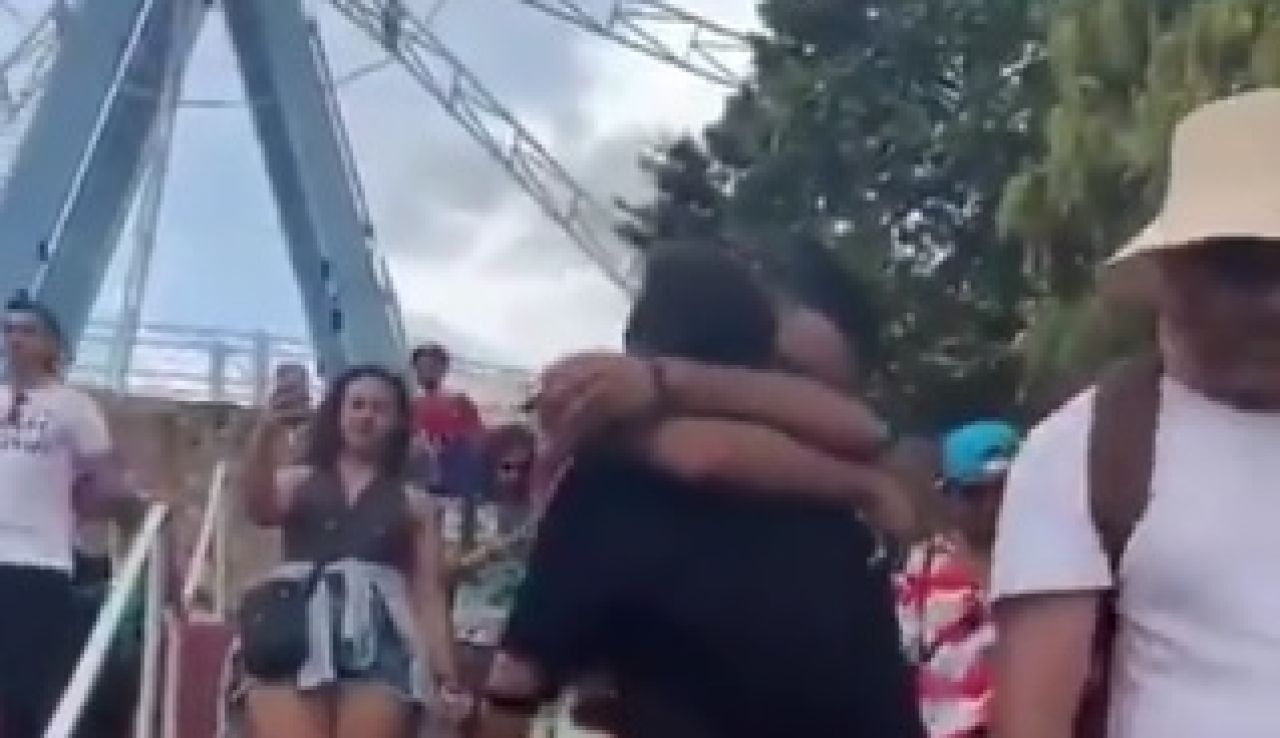 Emocionante pedida de mano Emocionante pedida de mano