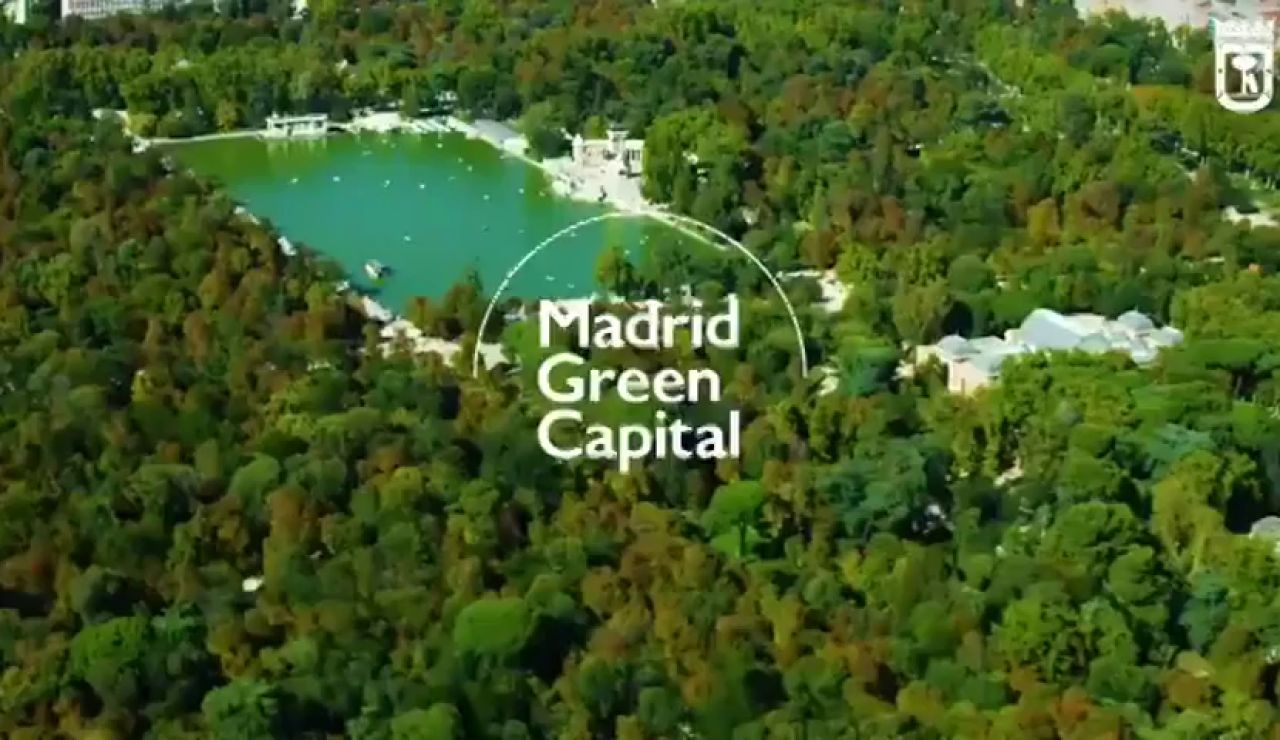 El lema "Green Capital", un premio de la UE que Madrid usa como eslogan de la Cumbre del Clima El lema "Green Capital", un premio de la UE que Madrid usa como eslogan de la Cumbre del Clima