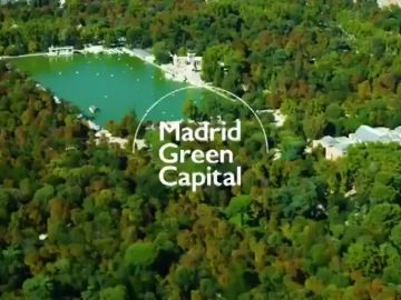 El lema "Green Capital", un premio de la UE que Madrid usa como eslogan de la Cumbre del Clima 