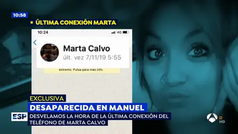 Desaparición de Marta Calvo. Marta
