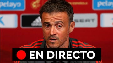 Presentación de Luis Enrique como nuevo entrenador de la Selección Española, en directo