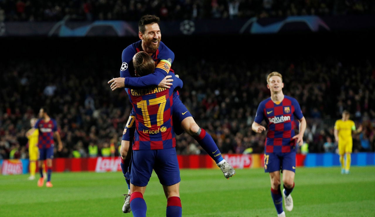 Messi y Griezmann Messi y Griezmann