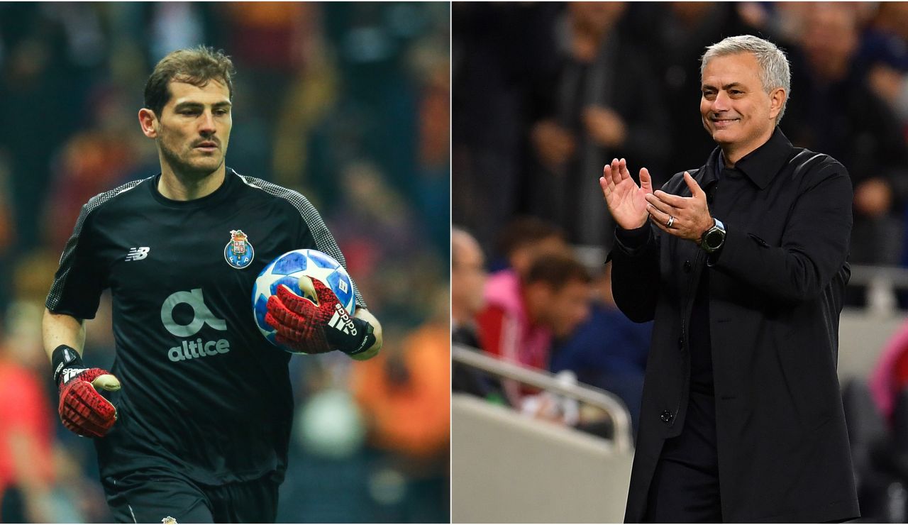 Iker Casillas y José Mourinho Iker Casillas y José Mourinho