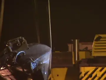 El narcosubmarino reflotado en Galicia El narcosubmarino reflotado en Galicia