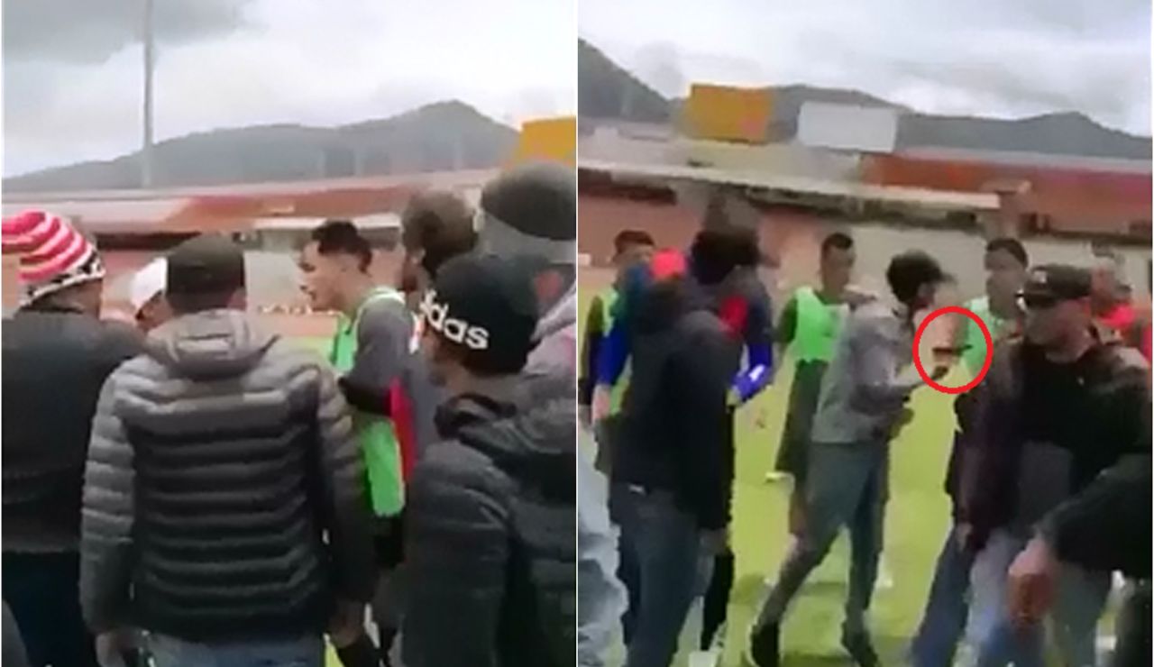 Un grupo de delincuentes armados amenazan a los jugadores del Sport Huancayo Un grupo de delincuentes armados amenazan a los jugadores del Sport Huancayo