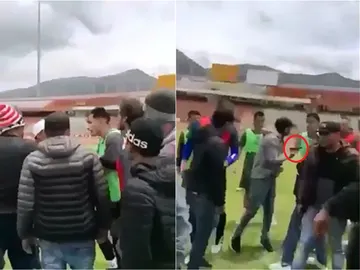 Un grupo de delincuentes armados amenazan a los jugadores del Sport Huancayo Un grupo de delincuentes armados amenazan a los jugadores del Sport Huancayo