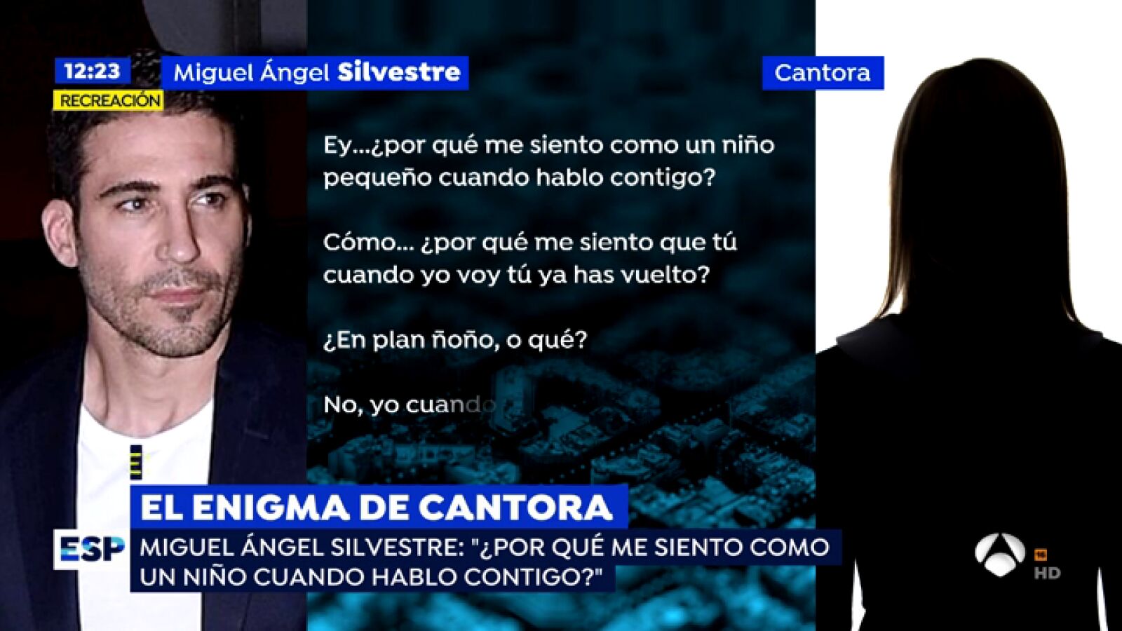 Así es el 'Caso Cantora' que ha destapado los audios íntimos de Miguel Ángel Silvestre: 