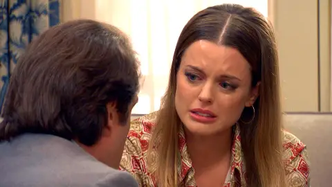 Lourdes, destrozada le exige una explicación a Jacobo sobre su pasado Lourdes, destrozada le exige una explicación a Jacobo sobre su pasado