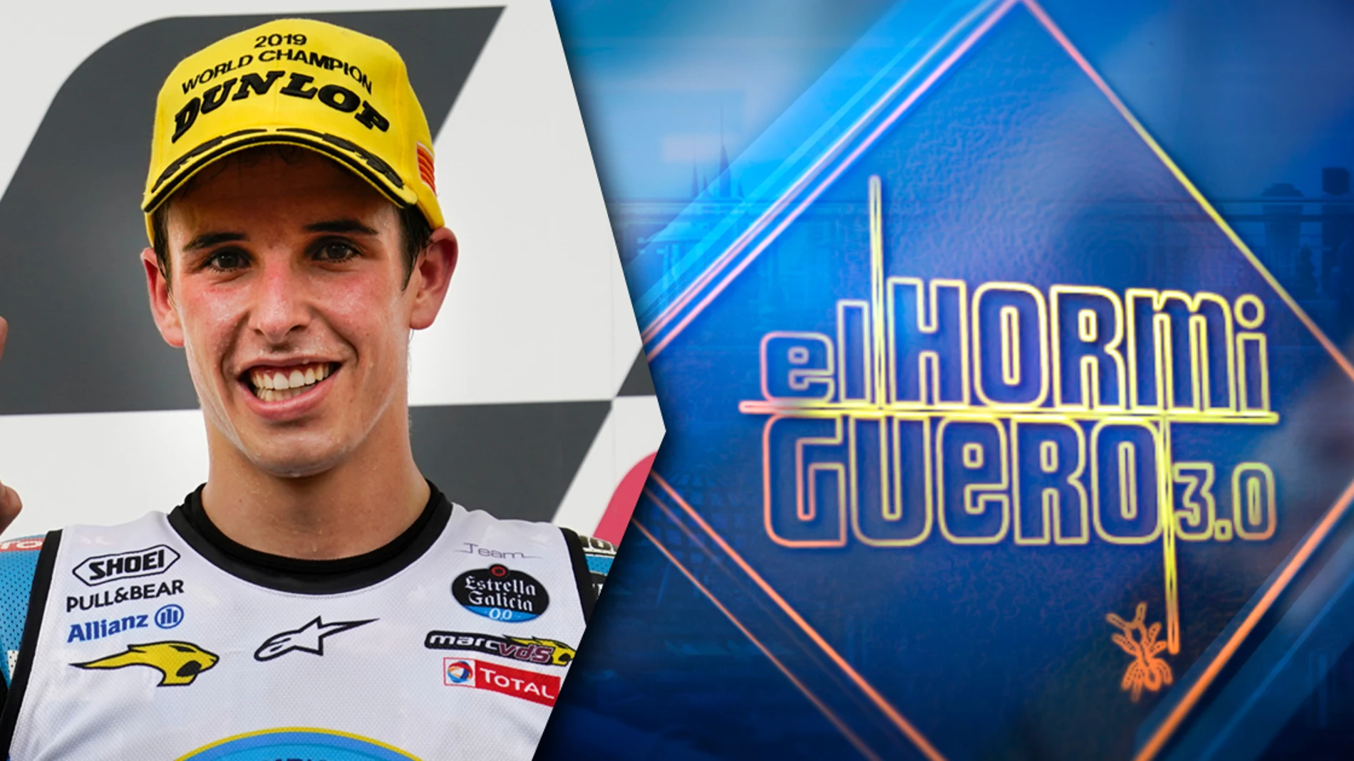 El miércoles recibimos en 'El Hormiguero 3.0' a Álex Márquez, campeón del mundo de Moto 2