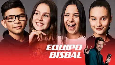 Salvador Bermúdez, María Expósito, Alba Aguilar e Irene Gil Salvador Bermúdez, María Expósito, Alba Aguilar e Irene Gil, semifinalistas de David Bisbal en 'La Voz Kids'