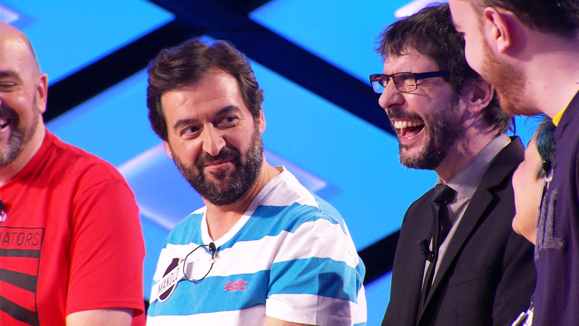 El divertido pique entre Juanra Bonet y Manolo, de &lsquo;Los dispersos&rsquo;, en &lsquo;&iexcl;Boom!&rsquo;: &ldquo;No te enfades tan gracioso&rdquo;