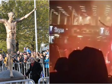 Radicales atacan la estatua de Ibrahimovic en Malmoe