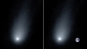 Fotografía del cometa interestelar 21/Borisov