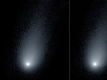 Fotografía del cometa interestelar 21/Borisov