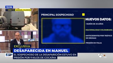 Este es el 'retrato robot' del sospechoso de la desaparición de Marta Calvo que estuvo en la cárcel en Italia
