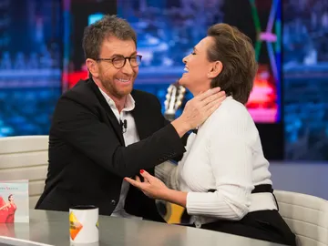 El jengibre, un alimento que alivia la afonía: así lo explica Ainhoa Arteta en 'El Hormiguero 3.0' El jengibre, un alimento que alivia la afonía: así lo explica Ainhoa Arteta en 'El Hormiguero 3.0'