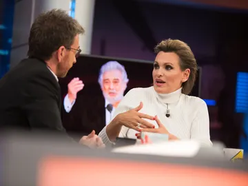 La contundente defensa de Ainhoa Arteta a Plácido Domingo en 'El Hormiguero 3.0' La contundente defensa de Ainhoa Arteta a Plácido Domingo en 'El Hormiguero 3.0'