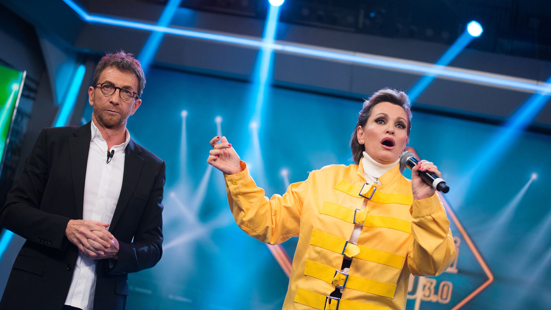 Ainhoa Arteta emula a Freddie Mercury en 'El Hormiguero 3.0'