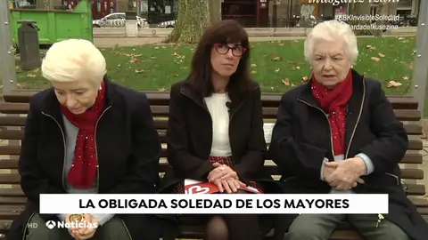Una escultura en Bilbao invita a reflexionar sobre la soledad Una escultura en Bilbao invita a reflexionar sobre la soledad