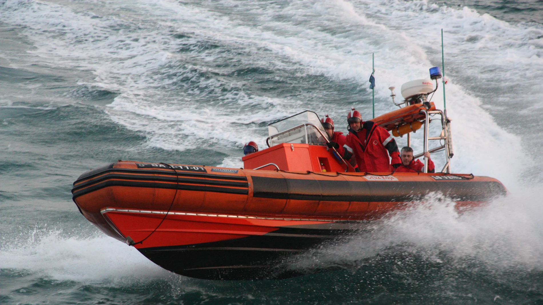 Una embarcación de Salvamento Marítimo Una embarcación de Salvamento Marítimo