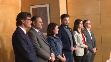 Finaliza la reunión entre PSOE y ERC tras dos horas y media